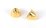 Vermeil Cone 13x11mm bell shape 2 pack