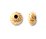 14k Gold Filled Bead Rondel twist 4.5mm 5 pack