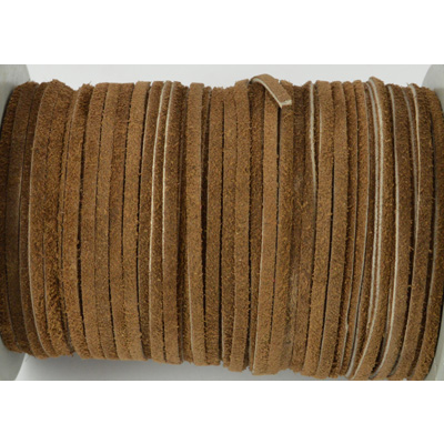 Suede 3mm Brown Per Meter