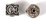 Silver Plate Copper Bead Tube 15x14mm 2 pack