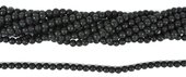 Lava Round 4mm beads per strand 86 beads-beads incl pearls-Beadthemup