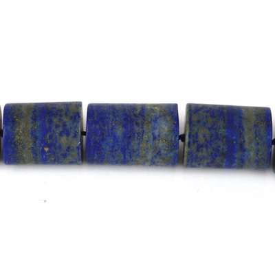 Matt Lapis B Grade 20x30mm Tube EACH BEAD