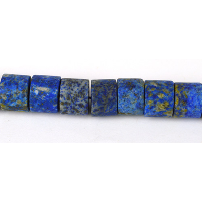 Matt Lapis B Grade 15x13mm Tube EACH BEAD