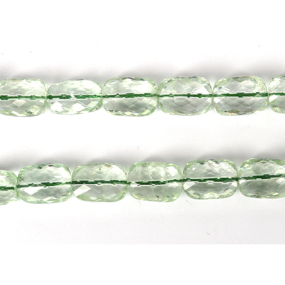 Amethyst Green Faceted Cushion 11x15mm EACH bead