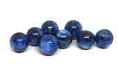 Kyanite AAA Polished Round 12mm EACH BEAD-beads incl pearls-Beadthemup