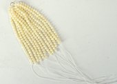 Fresh Water Pearl Round 80mm 12 lines Tassel S.Silver ring-beads incl pearls-Beadthemup