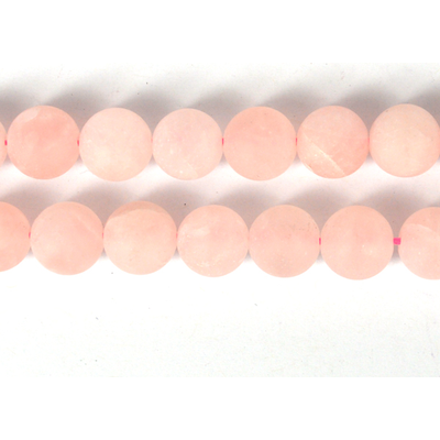 Rose Quartz Matt round 10mm EACH bead