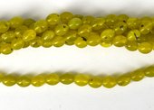 Korean Jade Polished Olive 8x10mm Strand 39 beads-jade-Beadthemup
