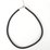 Cord Necklace 5mm Black 46-52cm long