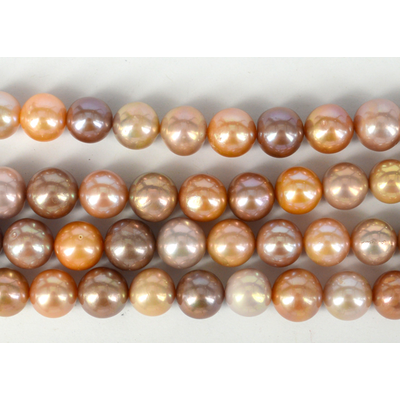 Fresh Water Pearl 12-14mm Round Pink EACH BEAD