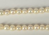 Fresh Water Pearls 11-12mm 1.2mm hole strand 36 pearls-beads incl pearls-Beadthemup