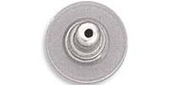 Base Metal Earring Stabalizer Silver 10 pack-findings-Beadthemup