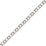 Sterling silver Chain rollo 0.6x1.75 per 50cm