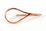 16ct ROSE Gold plt Sheppard Teardrop 28mm pair