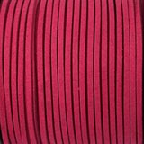 Faux Suede 3mm Fuschia  per M-stringing-Beadthemup