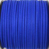 Faux Suede 3mm Royal Blue per Meter-stringing-Beadthemup