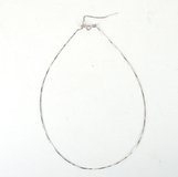 Sterling silver Rhodium plate twist chain 0.9mm threadable end up to 45cm-chain and wire-Beadthemup