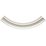 Sterling Silver Bead Curve Tube 5x38mm 1 pack