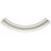 Sterling Silver Bead Curve Tube 5x38mm 1 pack