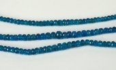 Apatite Grad Fac.Rondel app 3.8-6mm str app 140 beads-beads incl pearls-Beadthemup