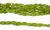 Peridot Pol.Nugget 11x8mm str app 38 beads-beads incl pearls-Beadthemup