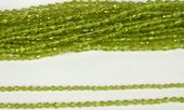 Peridot Fac.Rondel 3.5x3mm str app 200 beads-beads incl pearls-Beadthemup