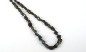 Labradorite Fac.Nugget app 11x15mm str 32 beads-beads incl pearls-Beadthemup