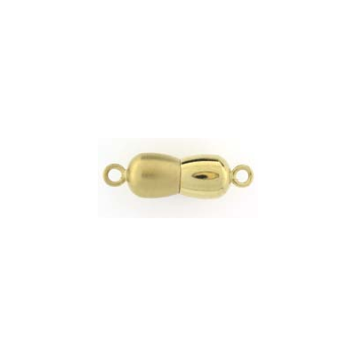 Gold plate brass Magnetic clasp 7x23mm