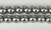 Shell Based Pearl Silver Round 16mm str 25 beads-beads incl pearls-Beadthemup