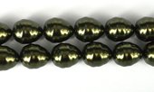 Shell Based Pearl Dk Brown Teardrop 17x14mm str 24 beads-beads incl pearls-Beadthemup