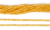Citrine Fac.Rondel 3x2mm str 200 beads-beads incl pearls-Beadthemup
