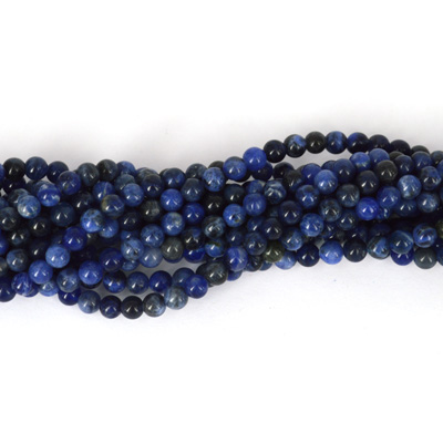 Sodalite Pol.Round 6mm Str 64 beads