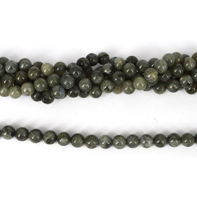 Labradorite Pol.Round 10mm str 40 beads