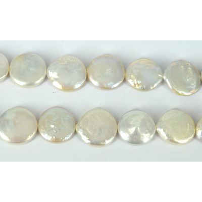 Fresh Water Pearl Coin app 20mm str 19 pearls