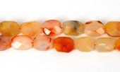 Carnelian Fac.Nugget 23x18mm str 17 beads-beads incl pearls-Beadthemup