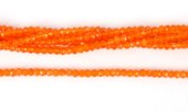 Carnelian Fac.Rondel app 4x2mm str 120 beads-beads incl pearls-Beadthemup
