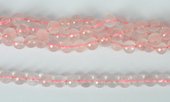 Rose Quartz Fac.Round 10mm str 40 beads-beads incl pearls-Beadthemup