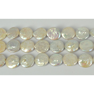 Fresh Water Pearl Coin 18mm str 22 Pearls