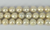 Fresh Water Pearl White Baroque/Round app 12-16mm str 24 Pearls-f.w.pearls from $100-Beadthemup