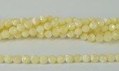 Mother of Pearl Fac.Round 6-7mm str 53 beads-beads incl pearls-Beadthemup