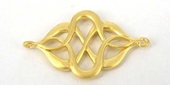 16ct Gold plt Connecter Oriental 20x31mm 2p-findings-Beadthemup