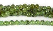 Prehnite pol.Round 12mm str 35 beads-beads incl pearls-Beadthemup