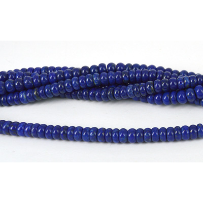 Lapis Pol.Rondel 8x4.7mm str 97 beads