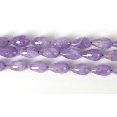 Lavender Amethyst Fac.Teardrop 12x22mm EACH BEAD