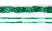 Green Onyx Shaded Fac.Round 3mm Strand 110 beads-beads incl pearls-Beadthemup