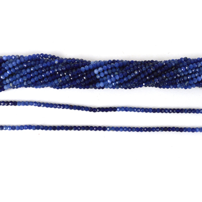 Sodalite Shaded Fac.Round 3mm Strand 110 beads