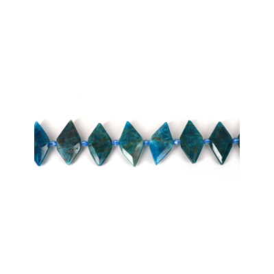 Apatite Fac.Diamond 25x14mm EACH BEAD