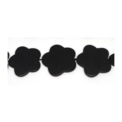 Matt Onyx Flower 47mm EACH BEAD