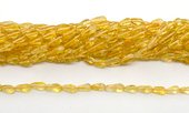 Citrine Polished teardrop 9x4mm 40 beads Strand-beads incl pearls-Beadthemup