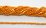 Fresh Water Pearl potato side drill 5.8x5mm Orange strand 87 beads